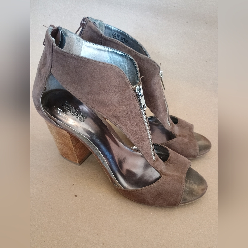 Carlos by Carlos Sz 9.5 Santana Women's Jury 2 Strap Sandals